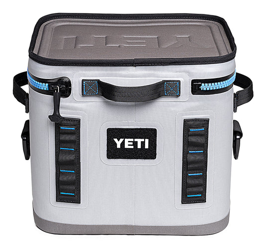 YETI Hopper Flip 12 Soft Cooler | Fog Grey/Blue