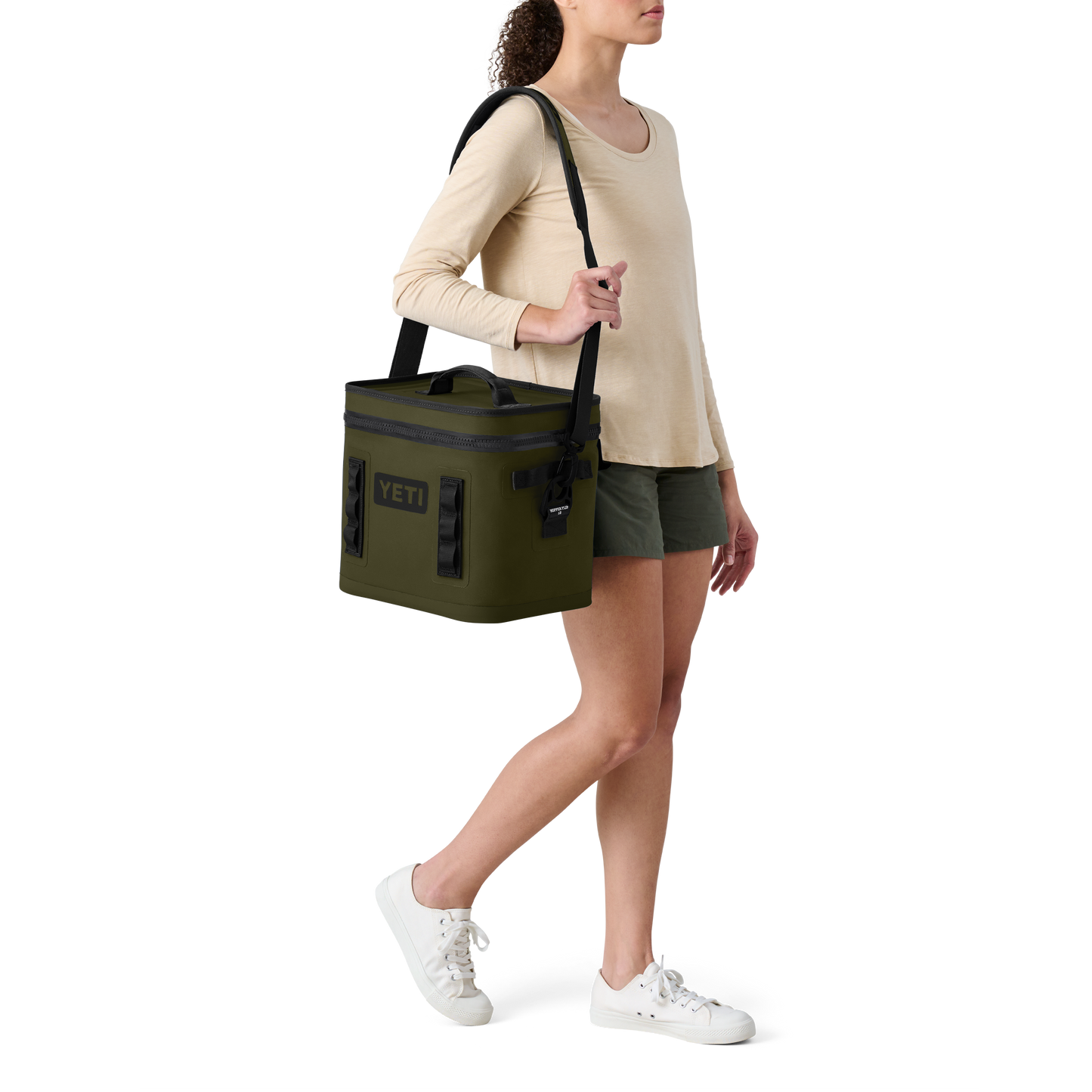 YETI Hopper Flip 12 Soft Cooler | Olive Green