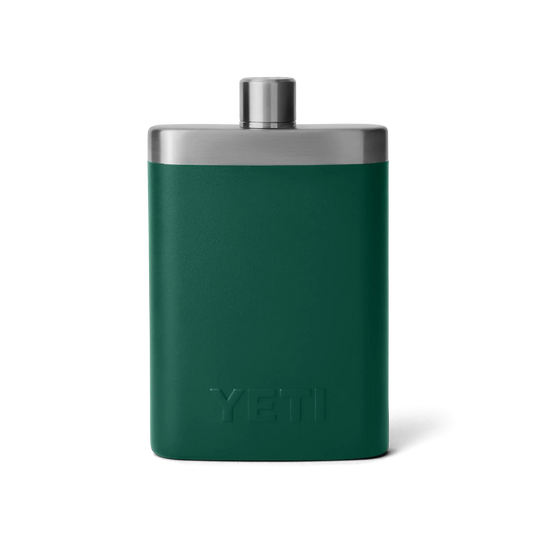 YETI Rambler Flask 7 oz (207ml) incl. Funnel | Black Forest Green