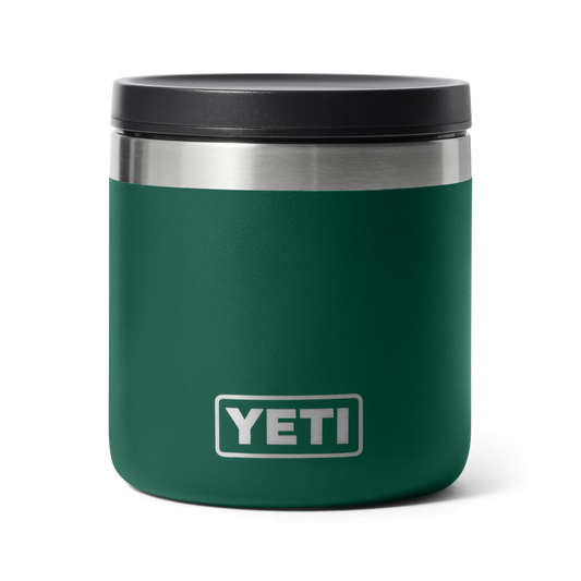 YETI Rambler Insulated Food Jar 8 oz (237ml) | Black Forest Green