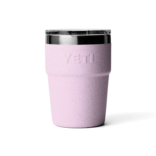 YETI Rambler Stackable Cup with Magslider Lid 16 oz (473ml) | Cherry Blossom