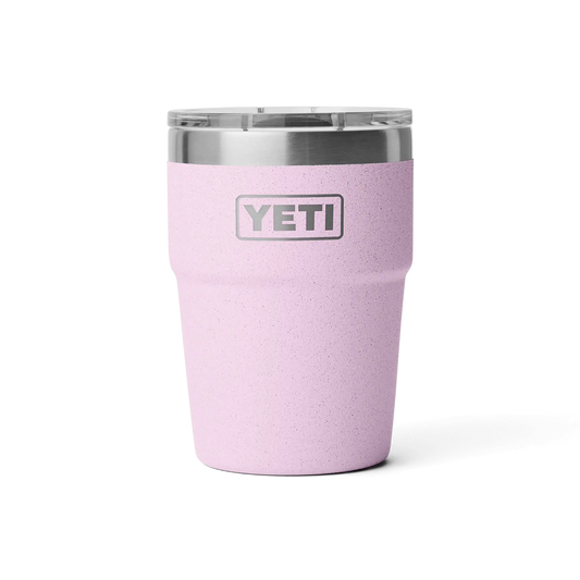 YETI Rambler Stackable Cup with Magslider Lid 16 oz (473ml) | Cherry Blossom