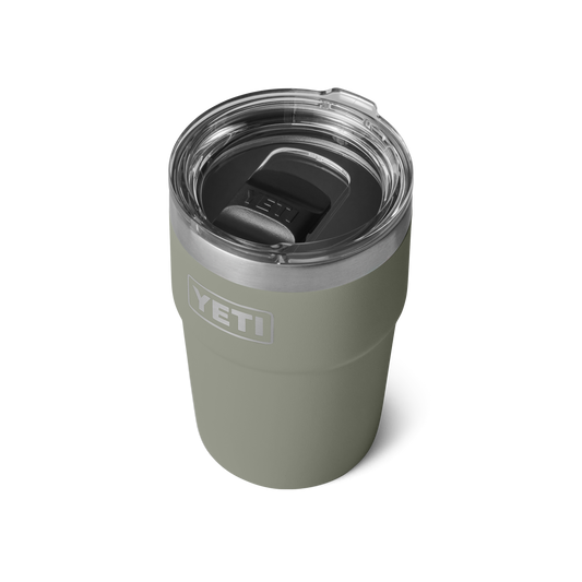 YETI Rambler Stackable Cup with Magslider Lid 16 oz (473ml) | Pampa Green