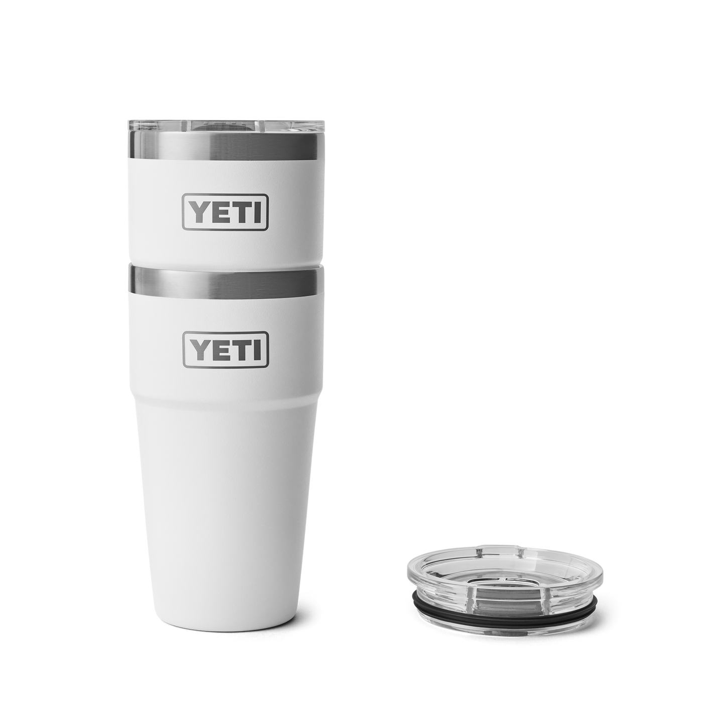 YETI Rambler Stackable Cup with Magslider Lid 20 oz (591ml) | White