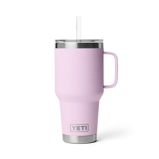 YETI Rambler Straw Mug with Straw Lid 35 oz (994ml) | Cherry Blossom