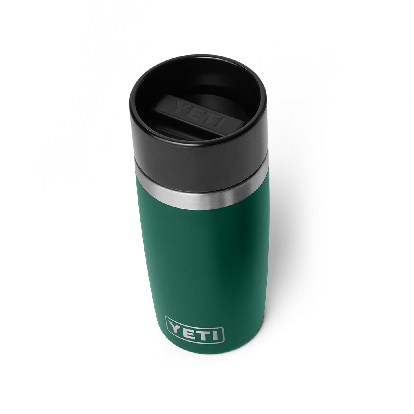 YETI Rambler Travel Bottle with Commuter Cap 12 oz (355ml) | Black Forest Green