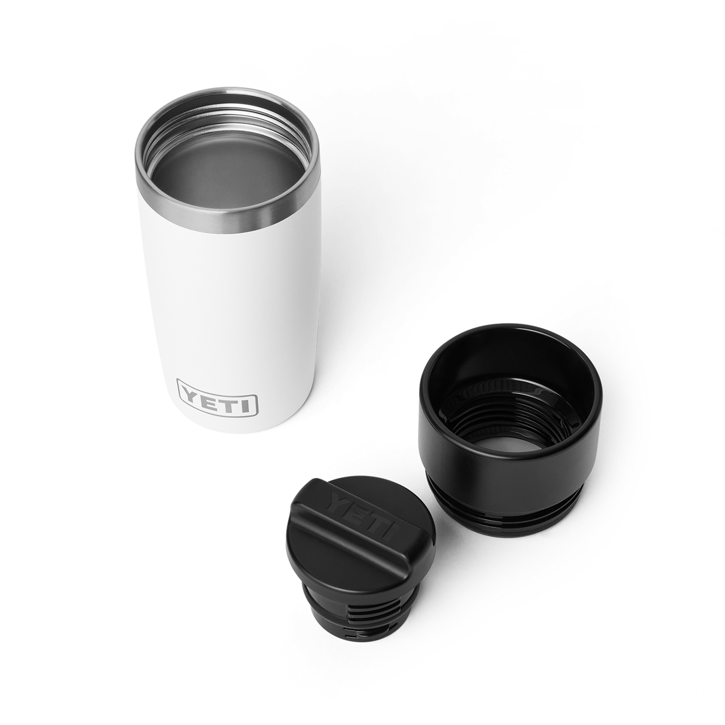 YETI Rambler Travel Bottle with Commuter Cap 12 oz (355ml) | White