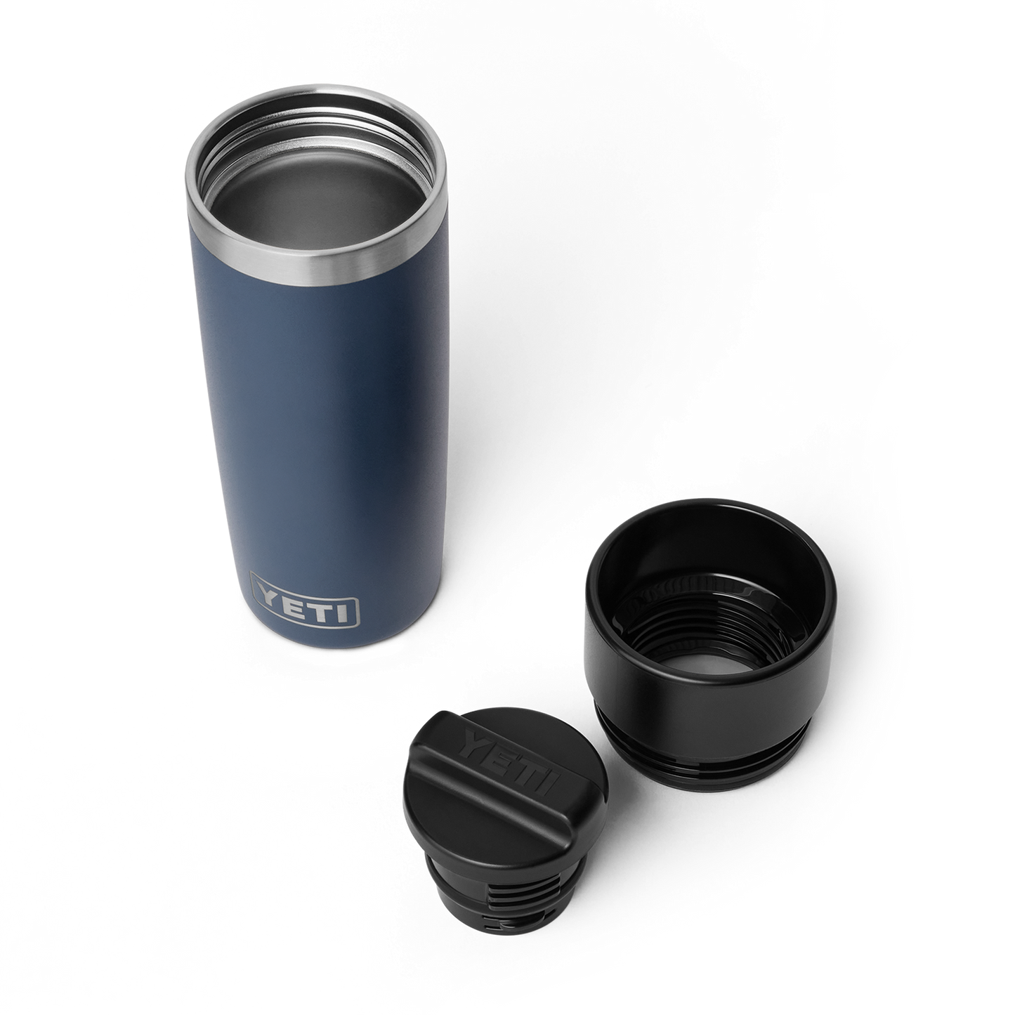 YETI Rambler Travel Bottle with Commuter Cap 16 oz (473ml) | Navy