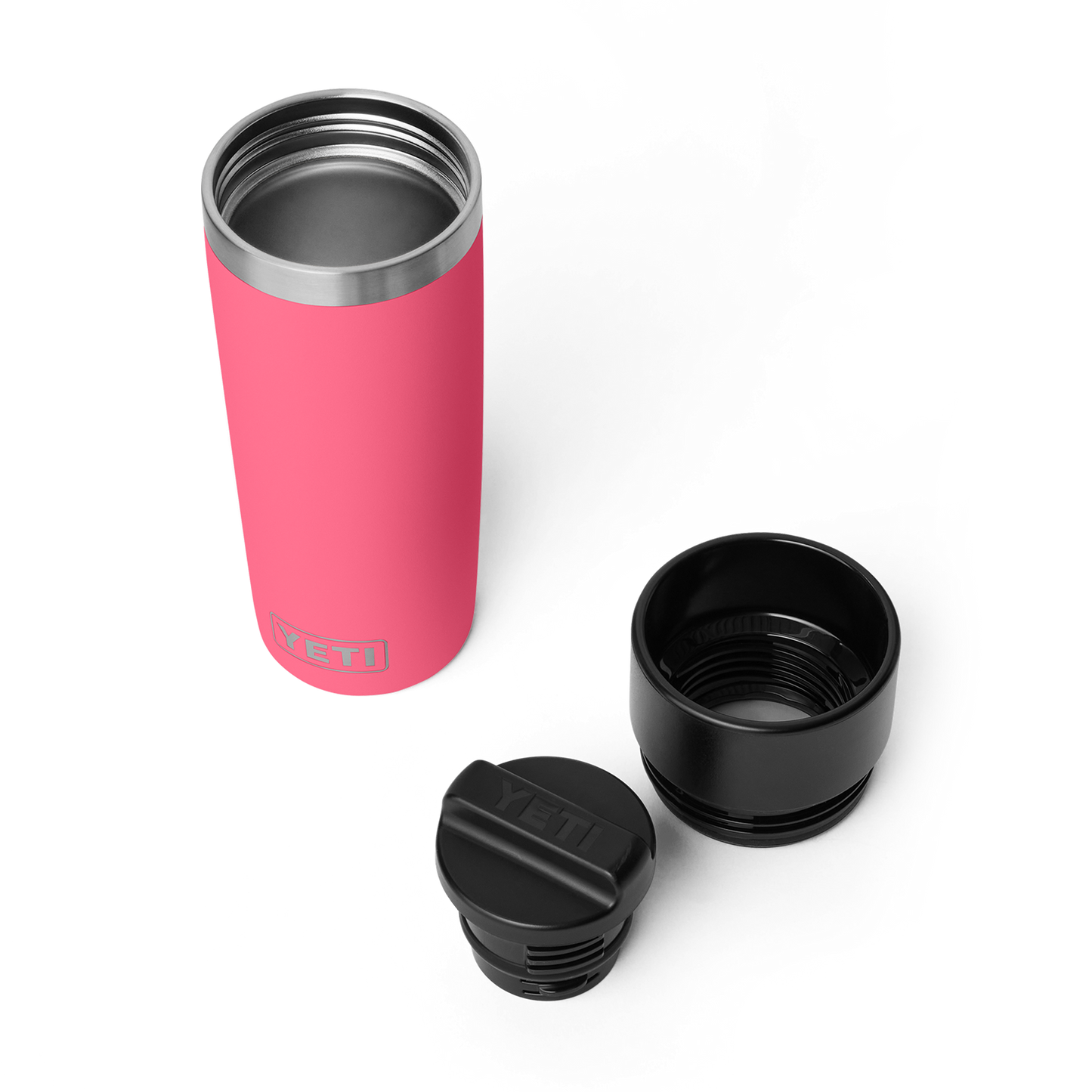 YETI Rambler Travel Bottle with Commuter Cap 16oz (473ml) | Tropical Pink (PREORDER)