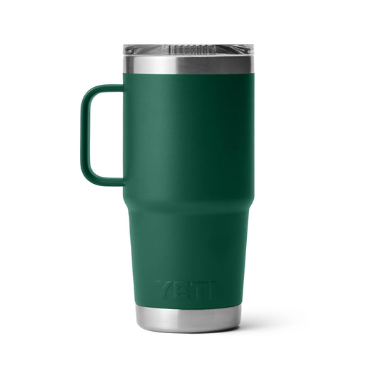 YETI Rambler Travel Mug with Stronghold Lid 20 oz (591ml) | Black Forest Green