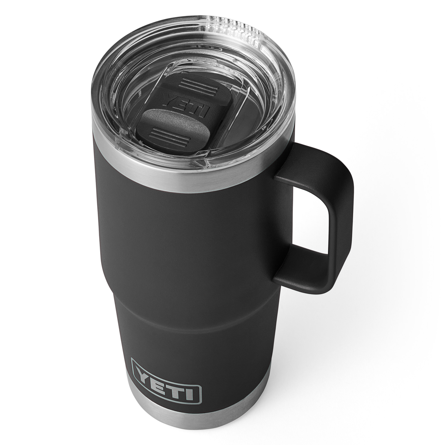YETI Rambler Travel Mug with Stronghold Lid 20oz (591ml) | Black