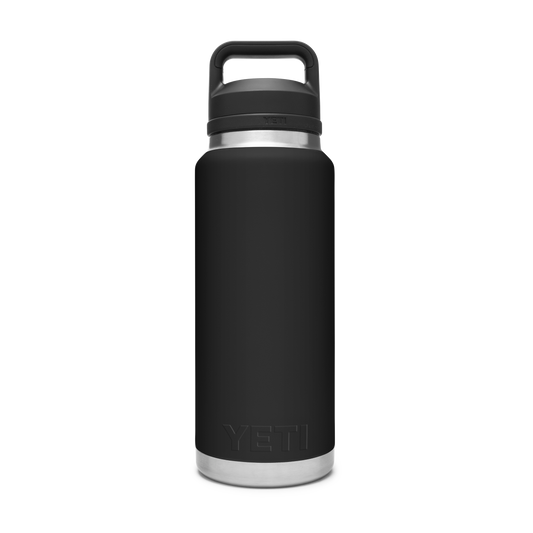 YETI Rambler Water Bottle with Chug Cap 36 oz (1000 ml) | Black
