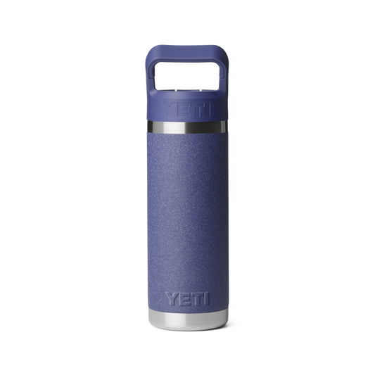 YETI Rambler Water Bottle with Color-Matched Straw Cap 18 oz (532ml) | Moon Dust
