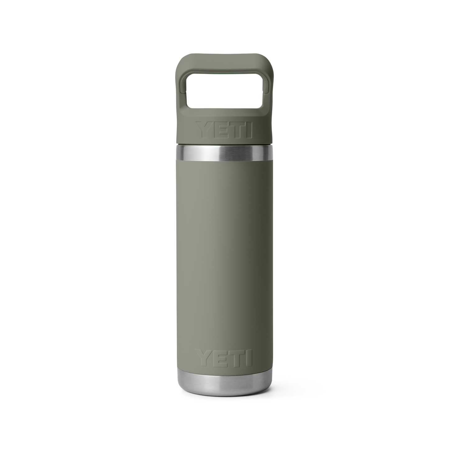 YETI Rambler Water Bottle with Color-Matched Straw Cap 18 oz (532ml) | Pampa Green