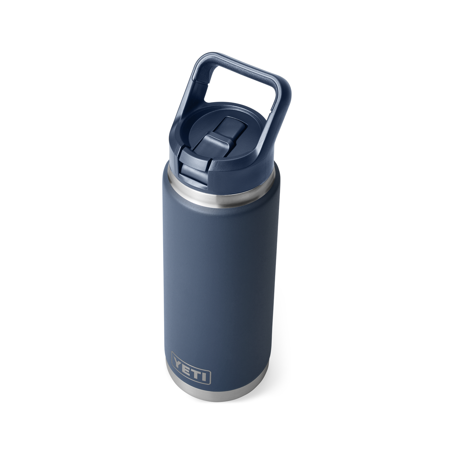YETI Rambler Water Bottle with Color-Matched Straw Cap 26 oz (769ml) | Navy
