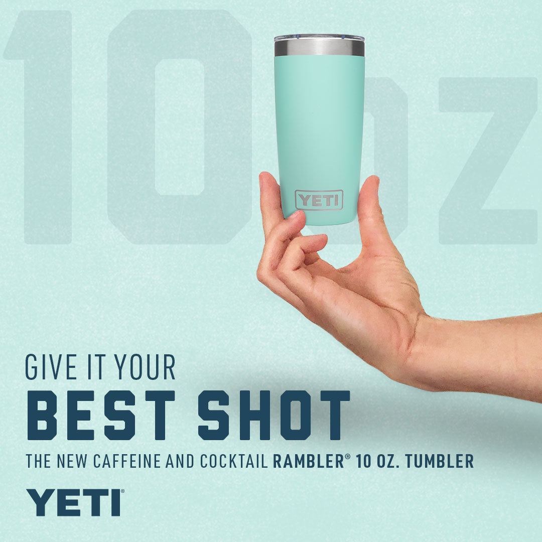 YETI Rambler Tumbler with Magslider Lid 10oz (296ml) | Seafoam