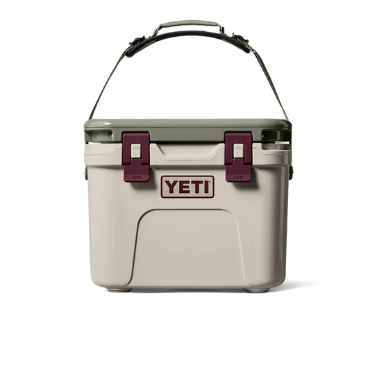 YETI Roadie 15 Hard Cooler | Cape Taupe + Pampa Green
