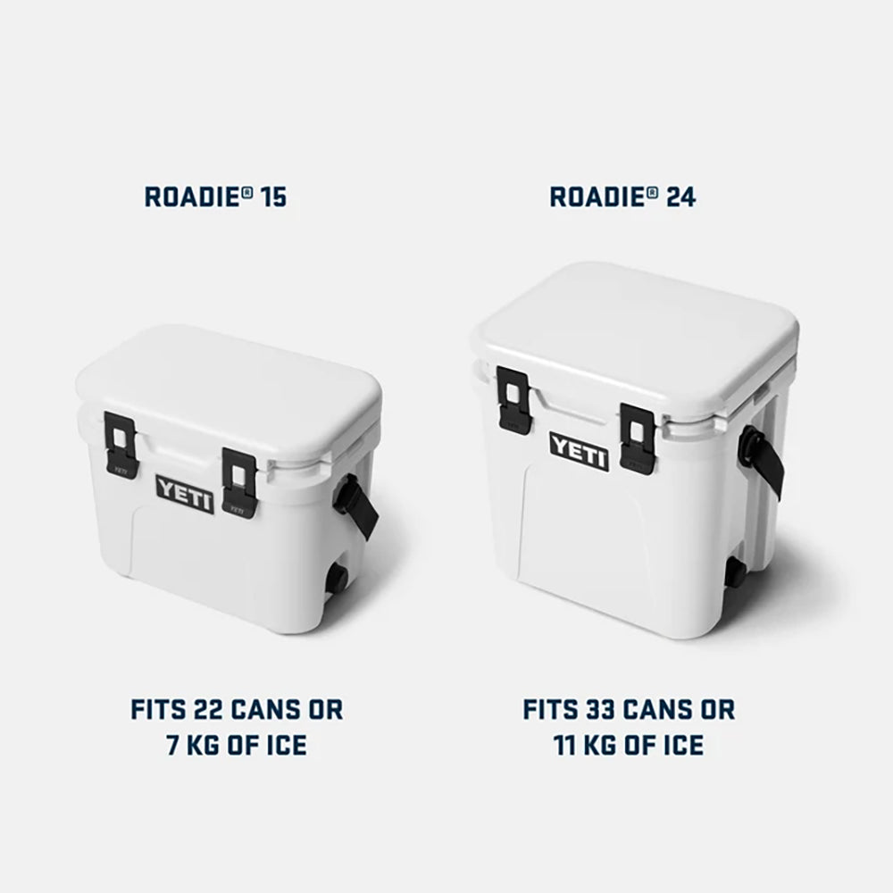YETI Roadie 15 Hard Cooler | Cape Taupe + Pampa Green