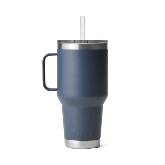 YETI Rambler Straw Mug with Straw Lid 35oz (994ml) | Navy