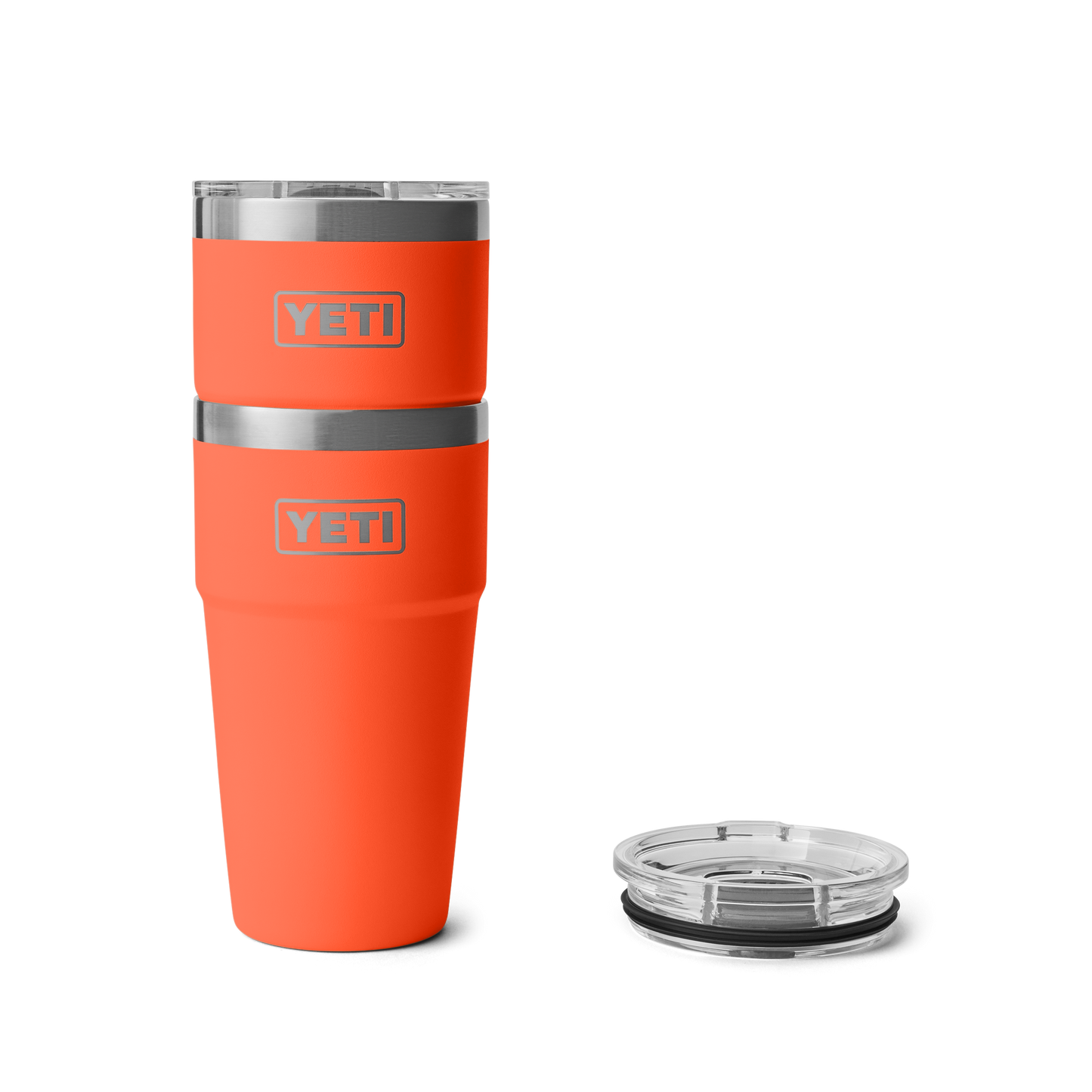 YETI Rambler Stackable Cup with Magslider Lid 20 oz (591ml) | Papaya