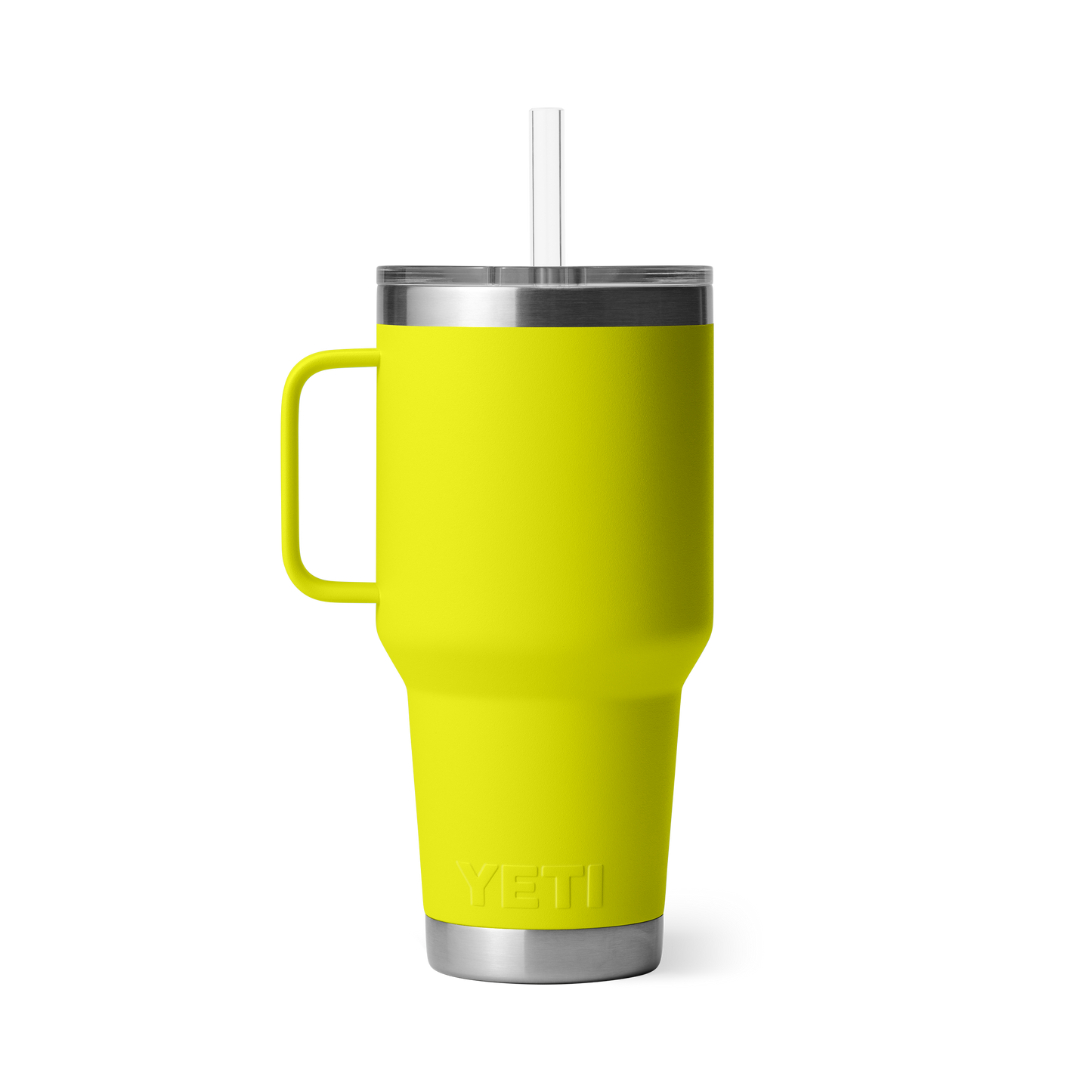 YETI Rambler Straw Mug with Straw Lid 35oz (994ml) | Firefly Yellow
