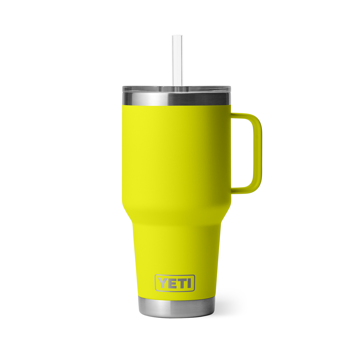 YETI Rambler Straw Mug with Straw Lid 35oz (994ml) | Firefly Yellow