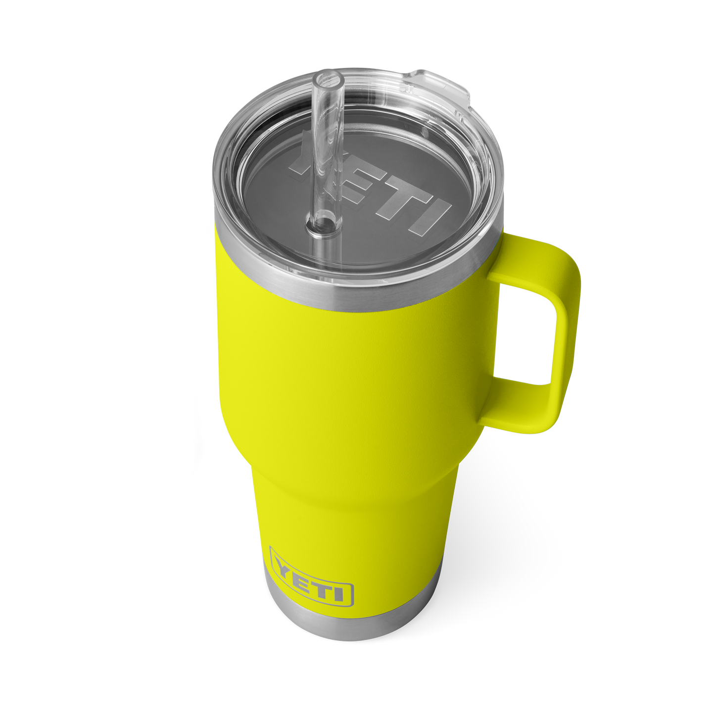 YETI Rambler Straw Mug with Straw Lid 35oz (994ml) | Firefly Yellow