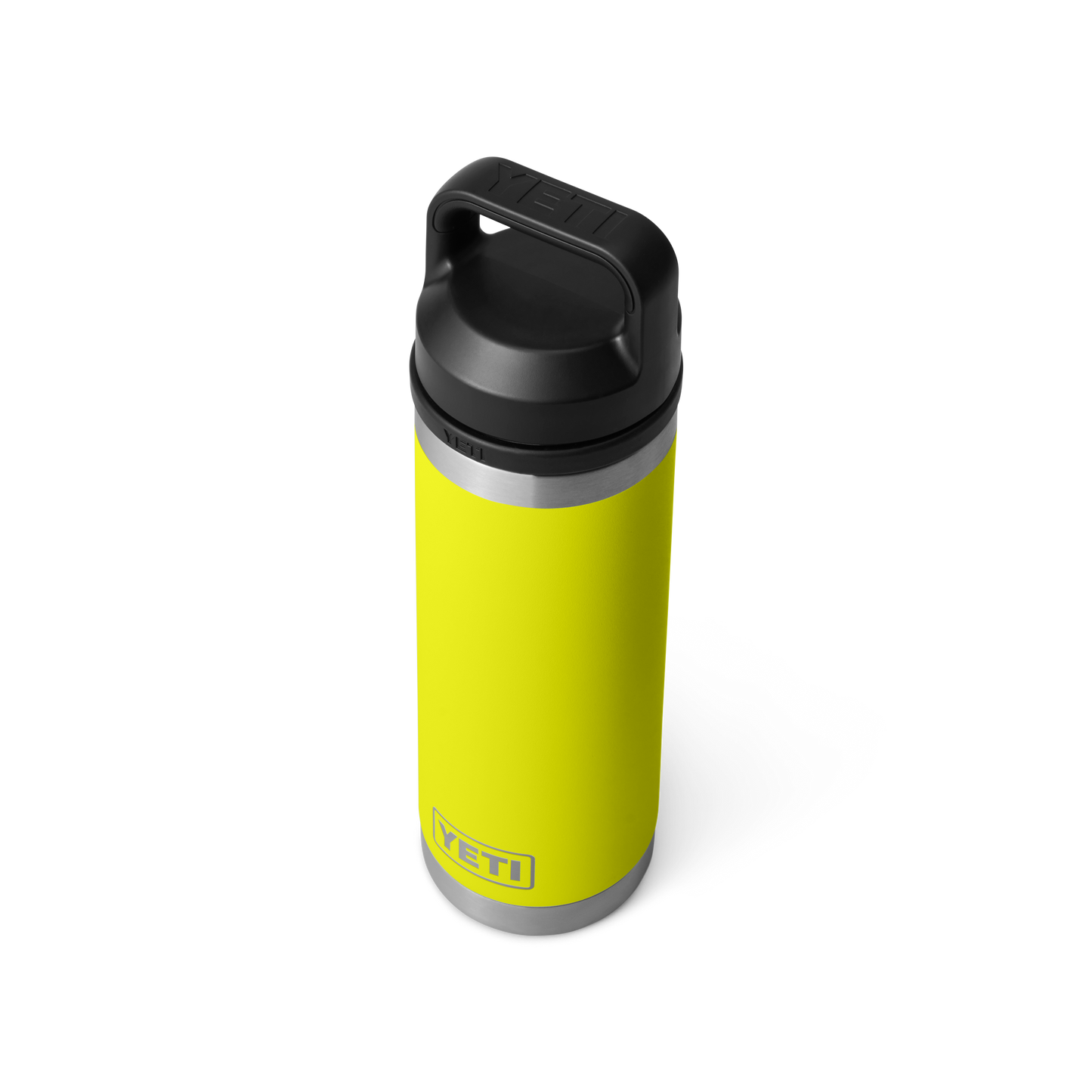YETI Rambler Water Bottle with Chug Cap 18 oz (532ml) | Firefly Yellow