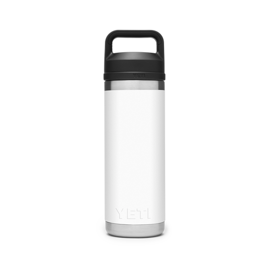 YETI Rambler Water Bottle with Chug Cap 18 oz (532ml) | White