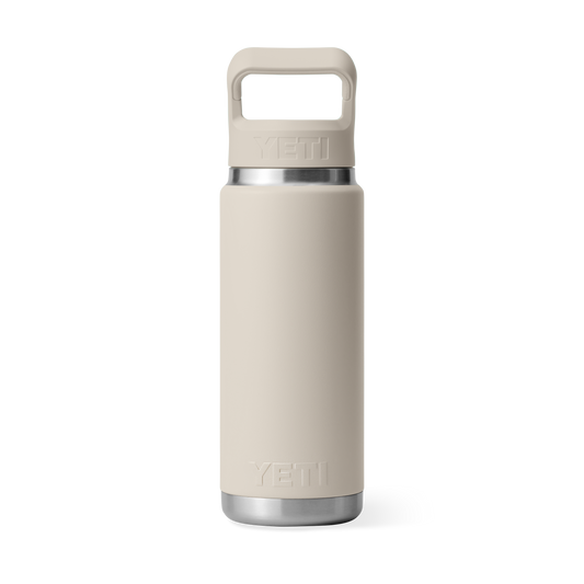 YETI Rambler Water Bottle with Color-Matched Straw Cap 26 oz (769ml) | Cape Taupe