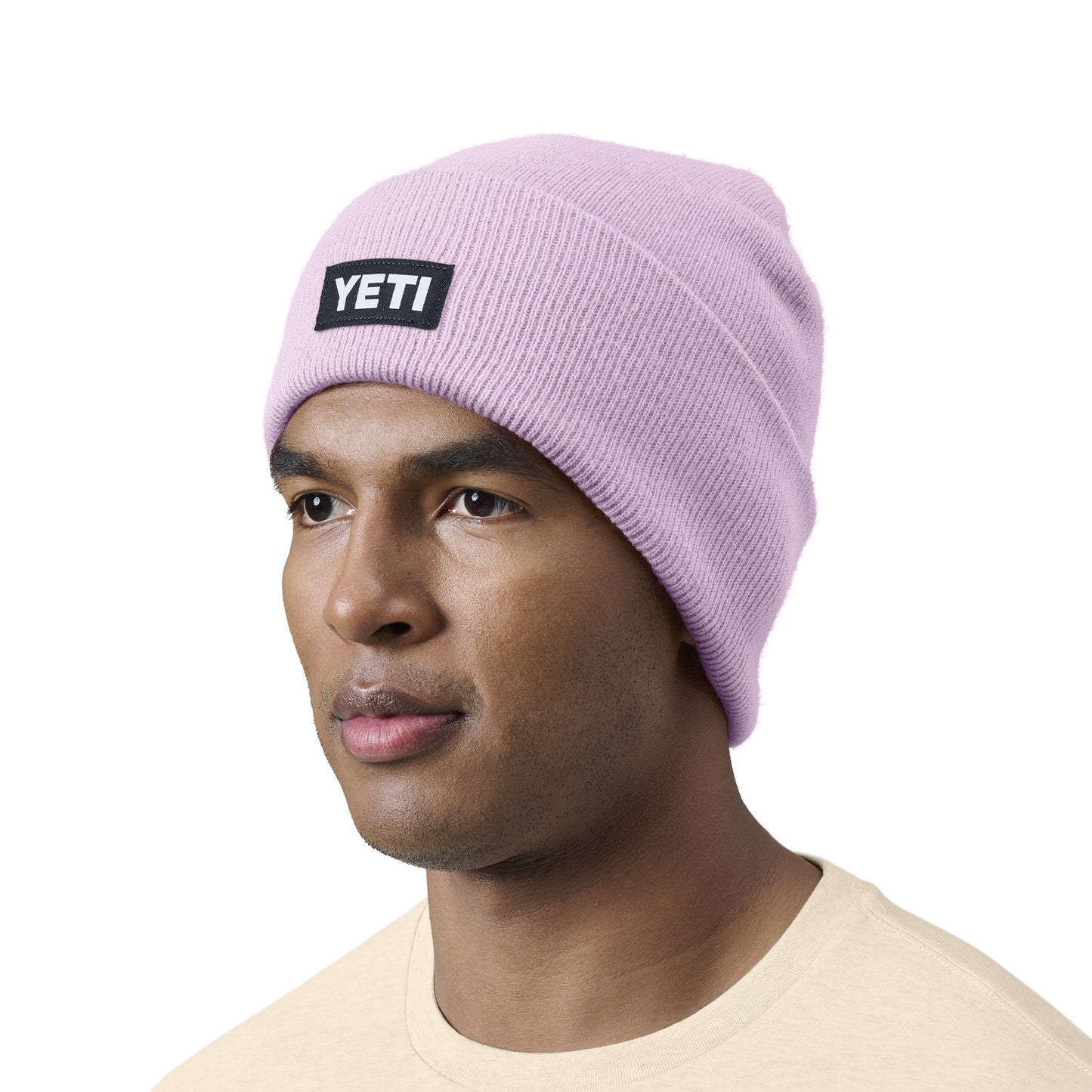 YETI Beanie Knitted Logo Badge | Lavender