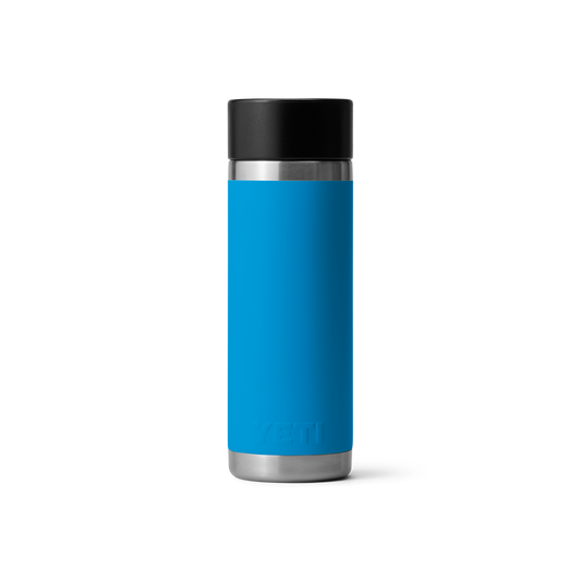 YETI Rambler Bottle with HotShot Cap 18 oz (532ml) | Big Wave Blue