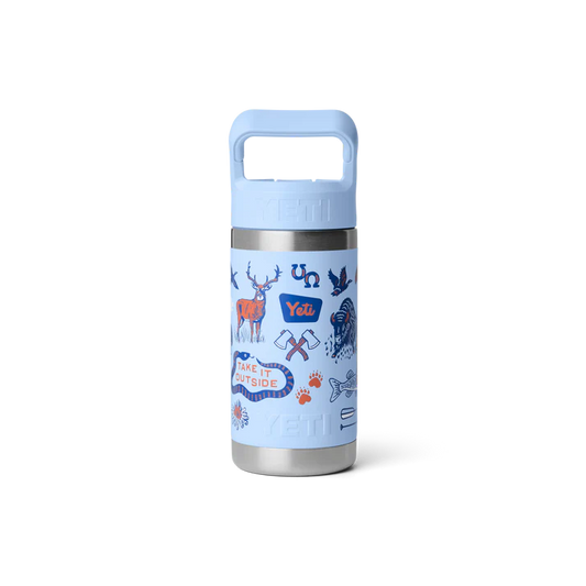 YETI Rambler Junior Kids Water Bottle with Color-Matched Straw 12 oz (355ml) | Big Sky Summer Camp