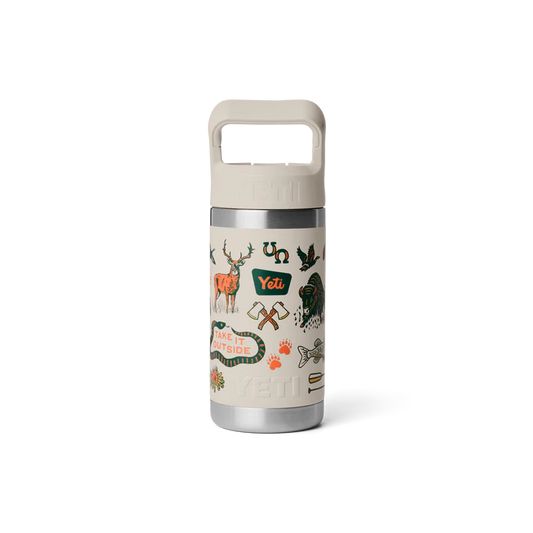 YETI Rambler Junior Kids Water Bottle with Color-Matched Straw 12 oz (355ml) | Cape Summer Camp