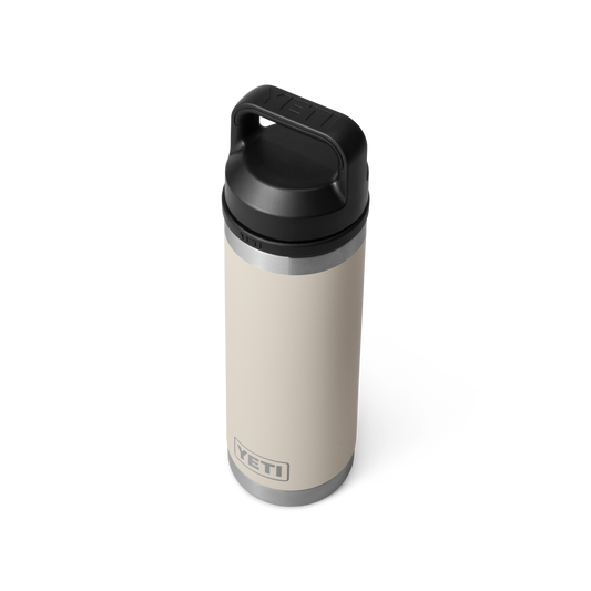 YETI Rambler Water Bottle with Chug Cap 18 oz (532ml) | Cape Taupe