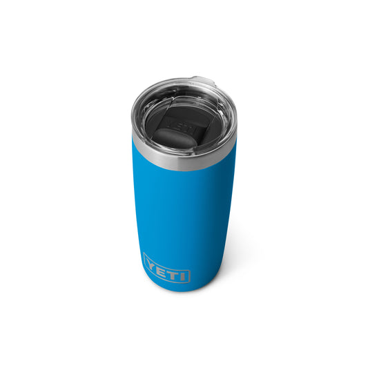 YETI Rambler Tumbler with Magslider Lid 10oz (296ml) | Big Wave Blue