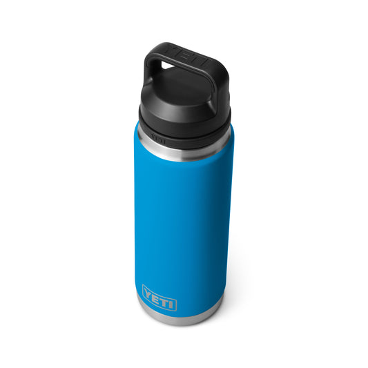 YETI Rambler Water Bottle with Chug Cap 26oz (760ml) | Big Wave Blue