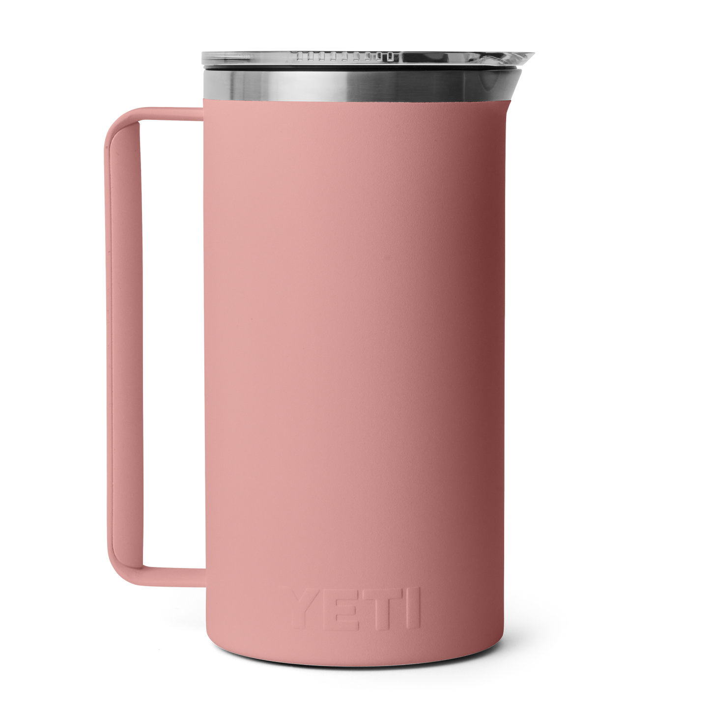 Yeti Rambler Pitcher with Twist-To-Lock Pitcher Lid 64 oz (1.8L) | Sandstone Pink