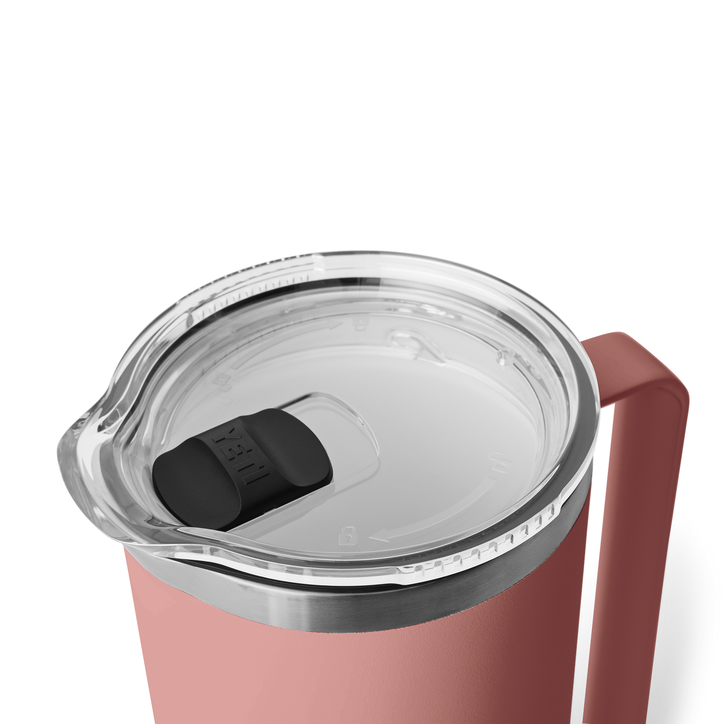 Yeti Rambler Pitcher with Twist-To-Lock Pitcher Lid 64 oz (1.8L) | Sandstone Pink