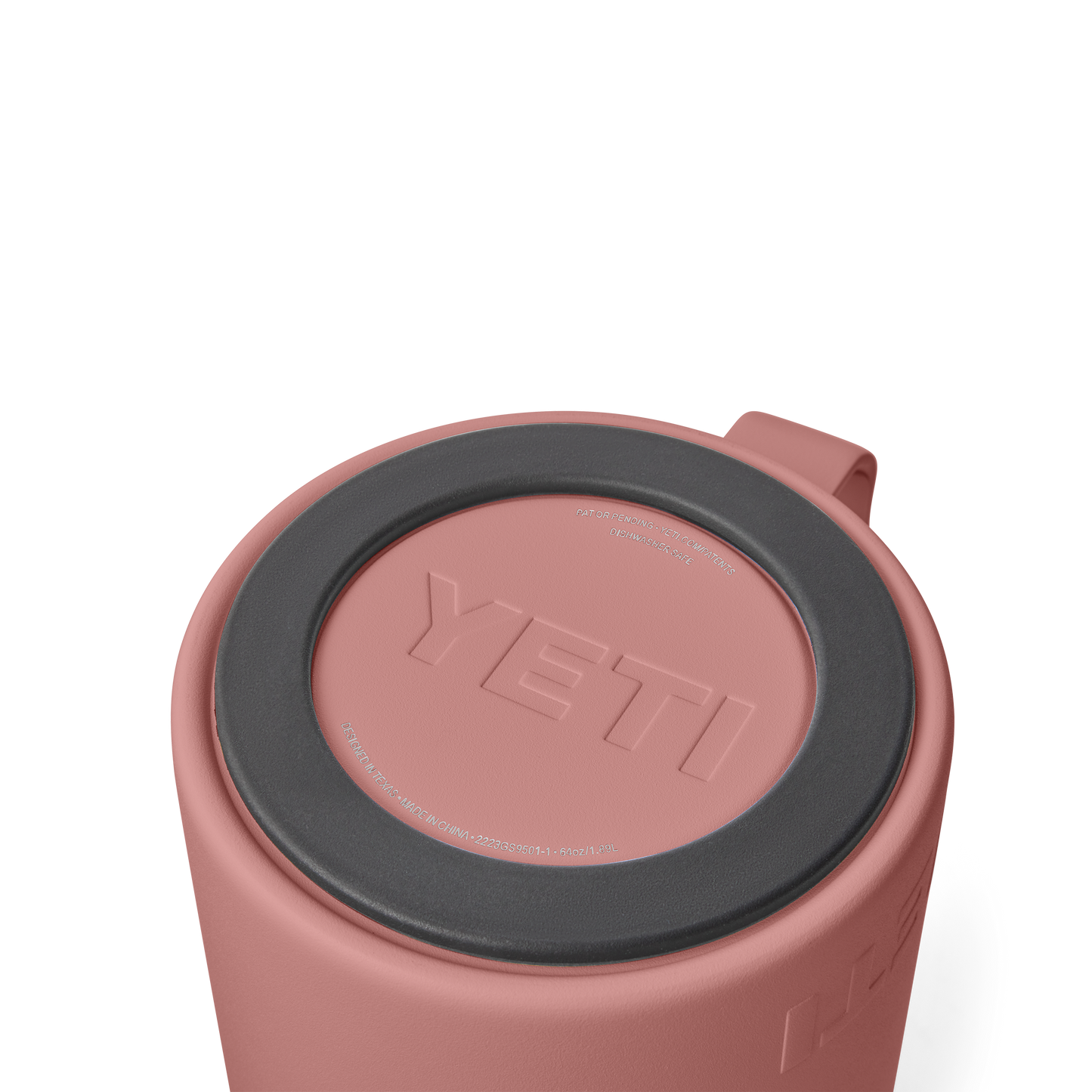 Yeti Rambler Pitcher with Twist-To-Lock Pitcher Lid 64 oz (1.8L) | Sandstone Pink