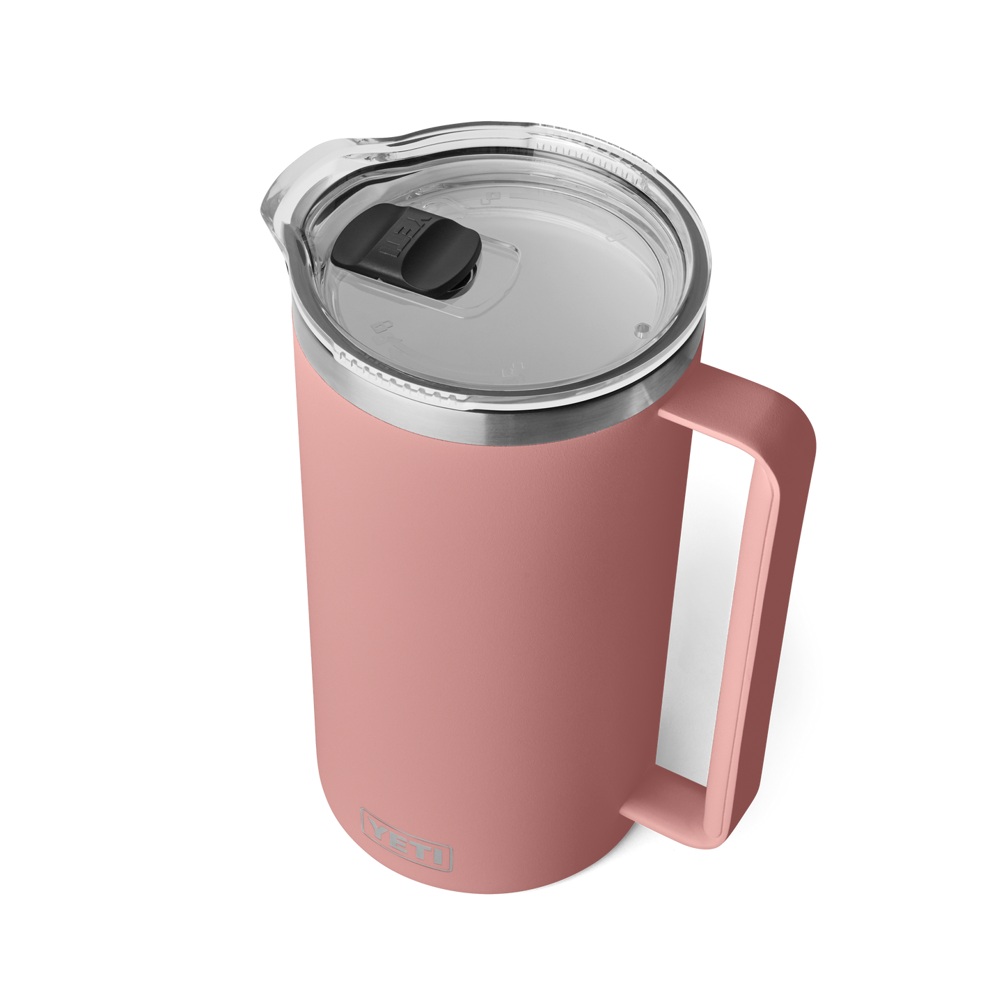 Yeti Rambler Pitcher with Twist-To-Lock Pitcher Lid 64 oz (1.8L) | Sandstone Pink