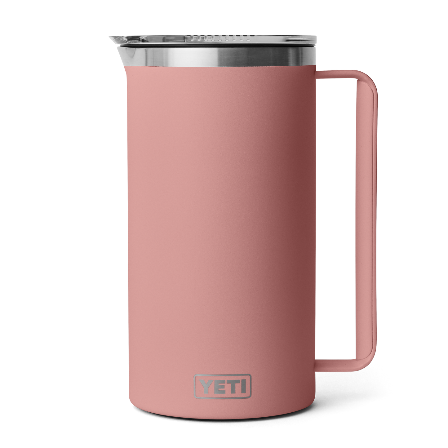 Yeti Rambler Pitcher with Twist-To-Lock Pitcher Lid 64 oz (1.8L) | Sandstone Pink