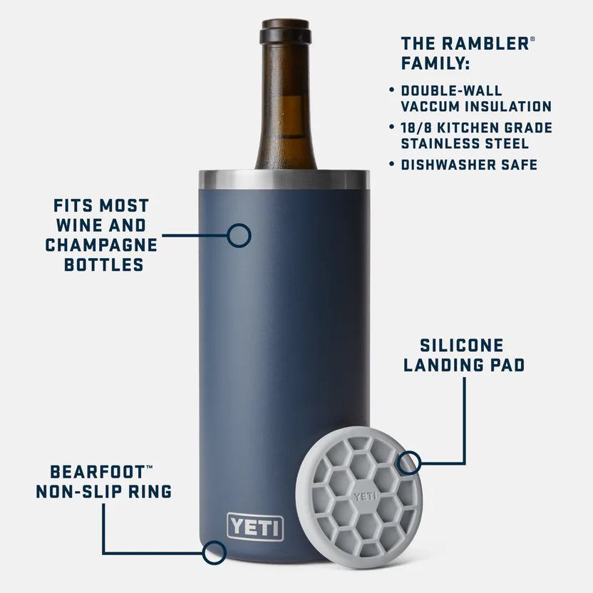 Yeti Rambler Wine Chiller | Navy
