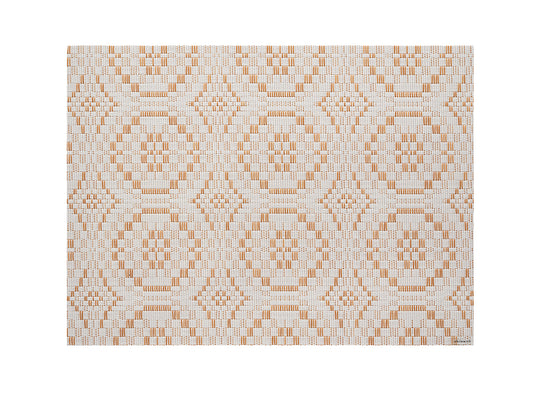 Chilewich Overshot Butterscotch Placemat rechthoek 36x48cm