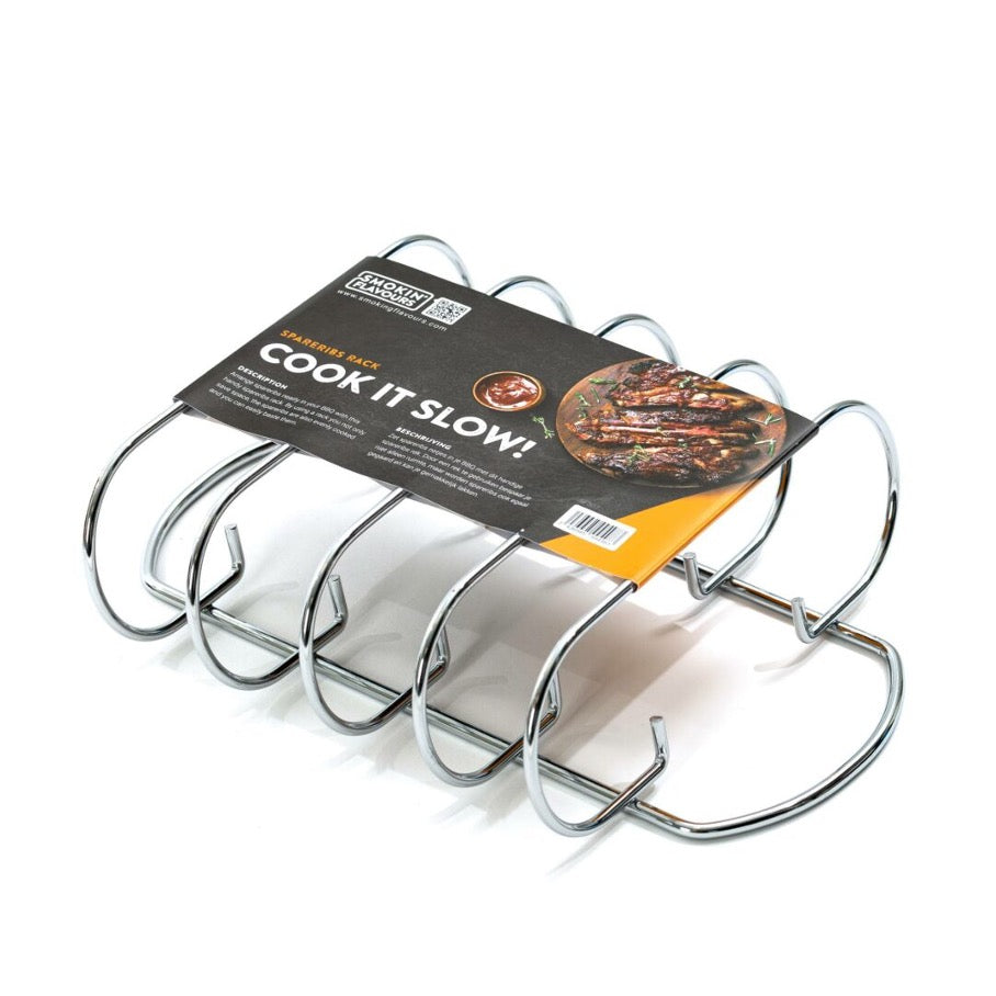 Smokin' Flavours Spareribs Rack Stainless Steel