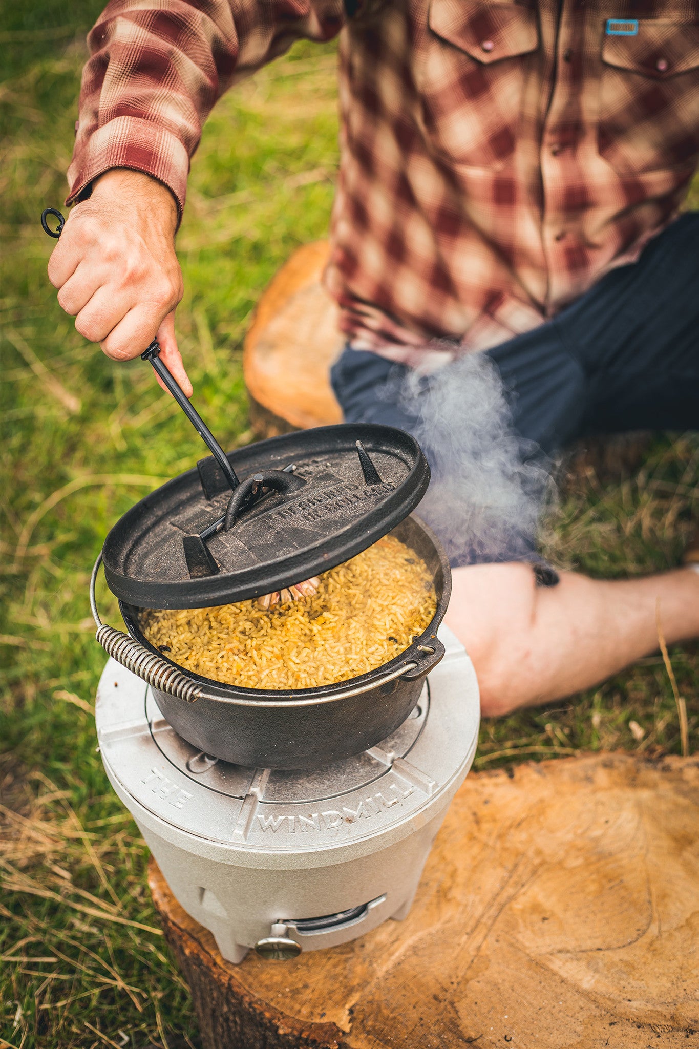 The Windmill - deksellifter voor Dutch oven