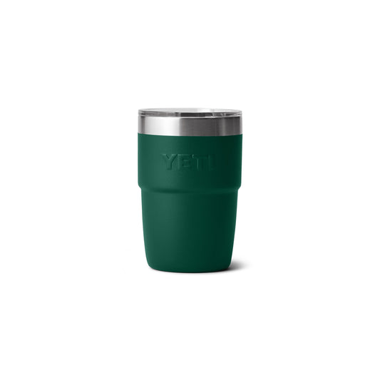 YETI Rambler Stackable Cup CL with Magslider Lid 8 oz (237ml) | Black Forest Green