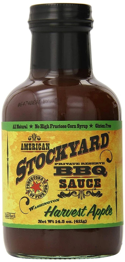 American Stockyard Harvest Apple BBQ saus - 350 ml