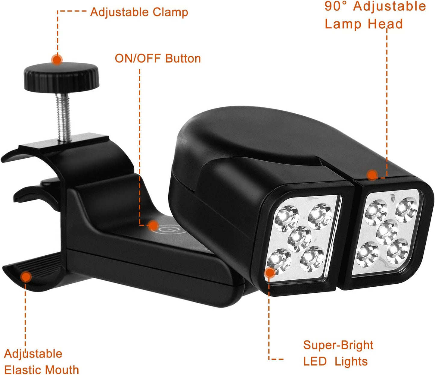 Home Brand BBQ lamp - Grill lamp - verstelbaar