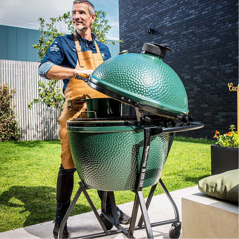 Big Green Egg Integgrated Nest + Handler | XLarge